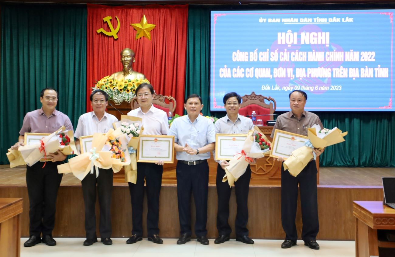 Công bố Chỉ số cải cách hành chính năm 2022 